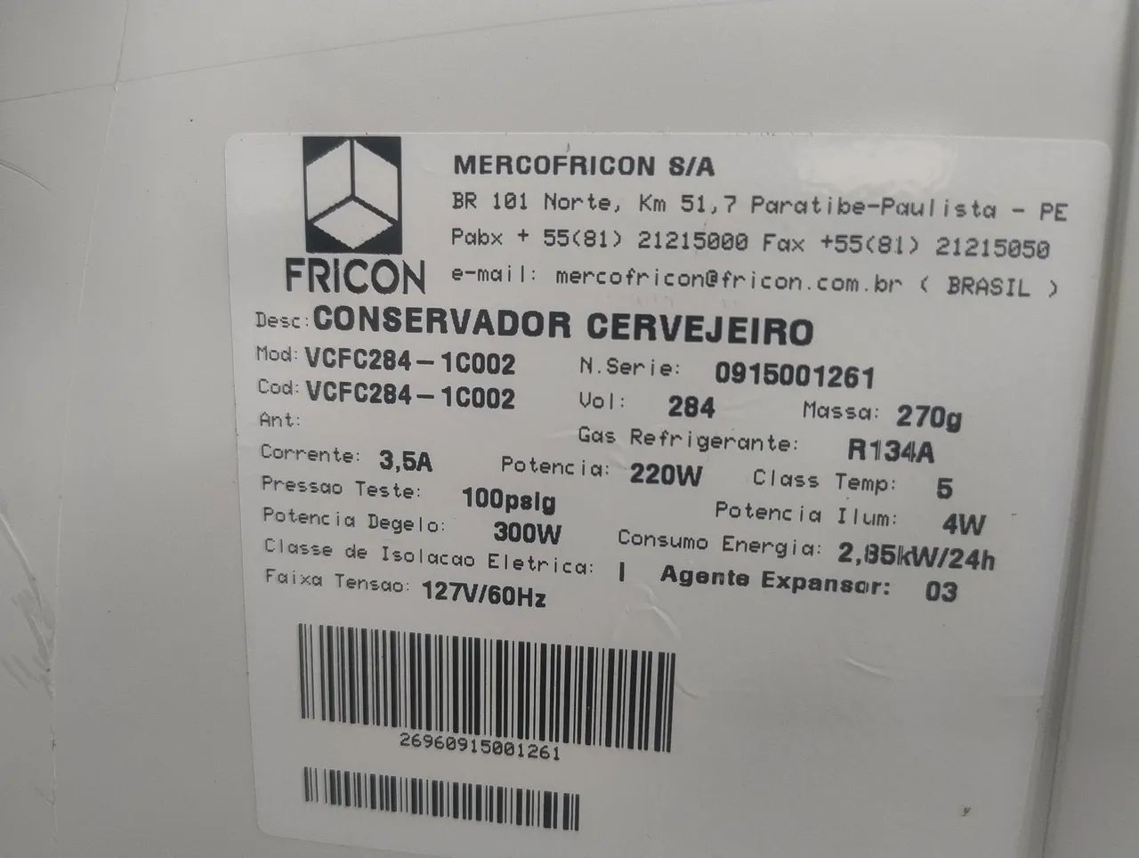 Geladeira imbera 110 v muito nova - Foto 4