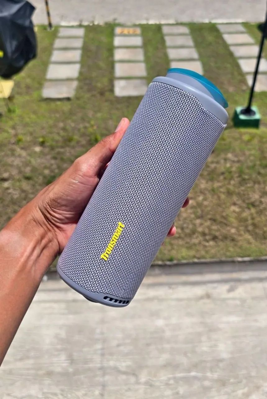 CAIXA DE SOM BLUETOOTH TRONSMART T8 (40W RMS) - COR CINZA GRAFITE - Foto 2