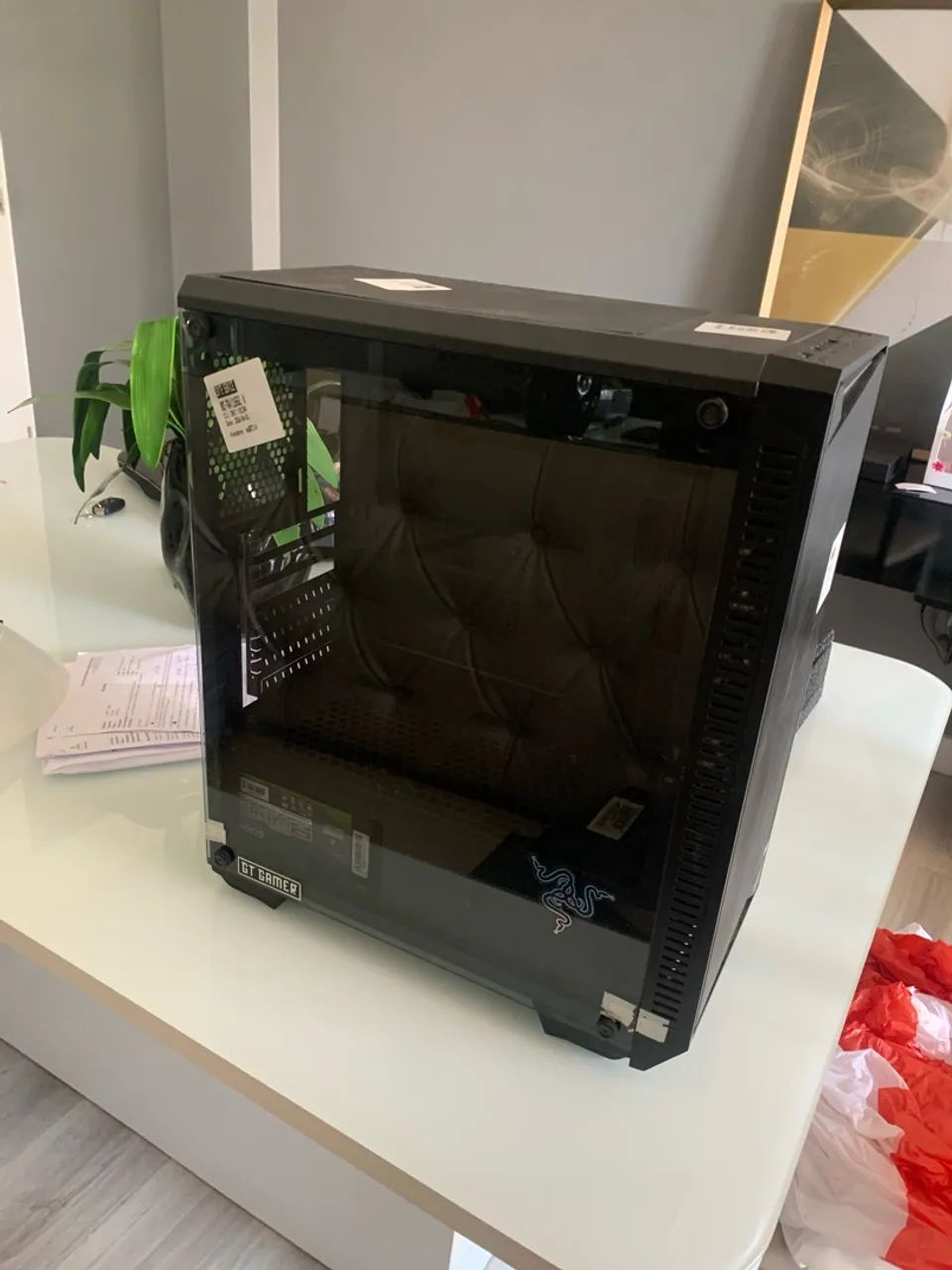 Gabinete PC + Fonte OnePower 600W - Funcionando