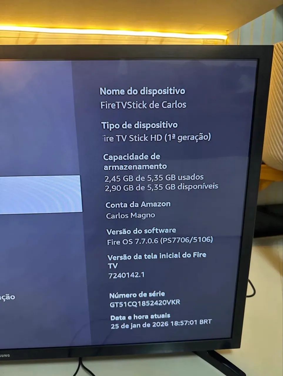 Amazon Fire Stick FHD Wifi com Alexa  - Foto 2