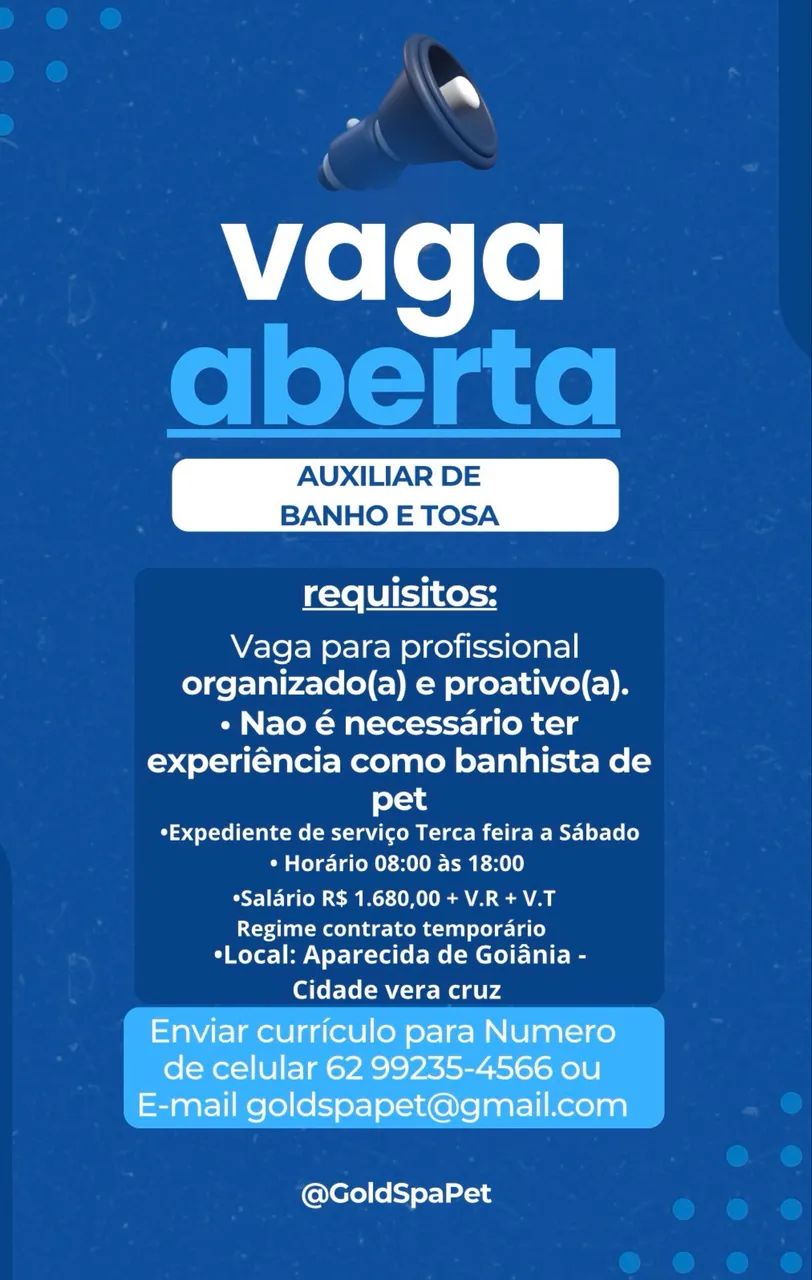 Vaga para banhista