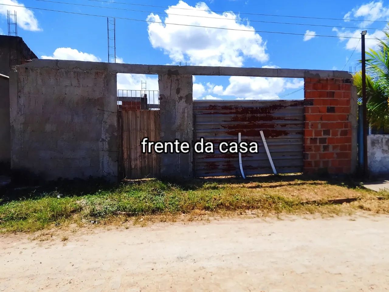 Vendo esse terreno com boa parte da casa construída  - Foto 3