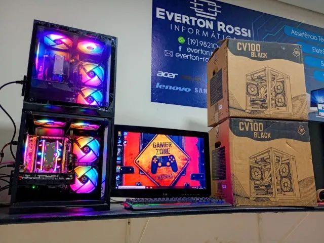 PC GAMER COMPLETO TOP COM GARANTIA NOVO NA CAIXA - Foto 4