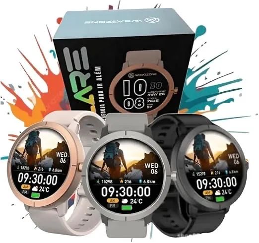 ? SMARTWATCH FLARE - TECNOLOGIA E ESTILO NO SEU PULSO 