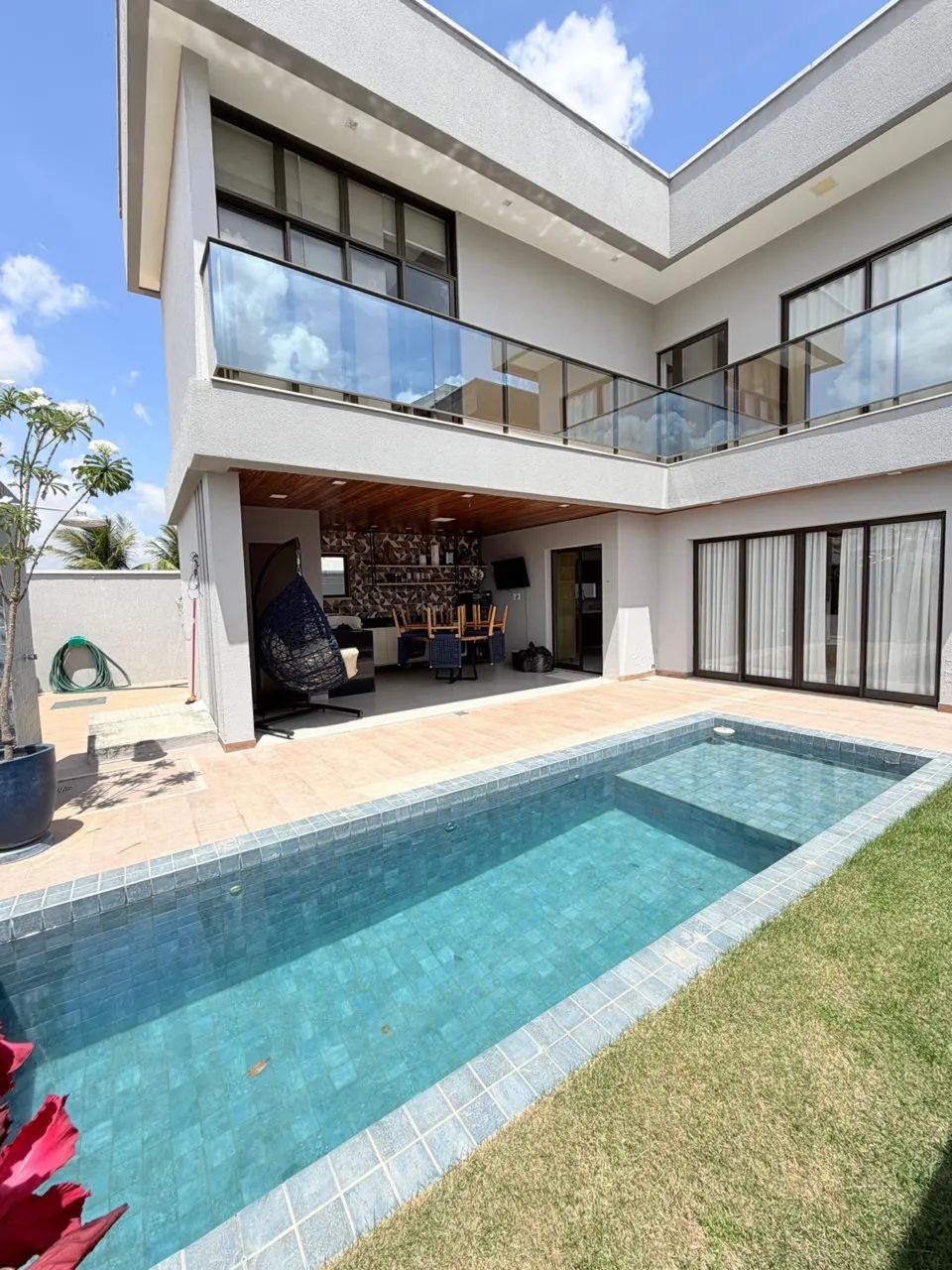 Casa mobiliada para locação na cidade alpha 