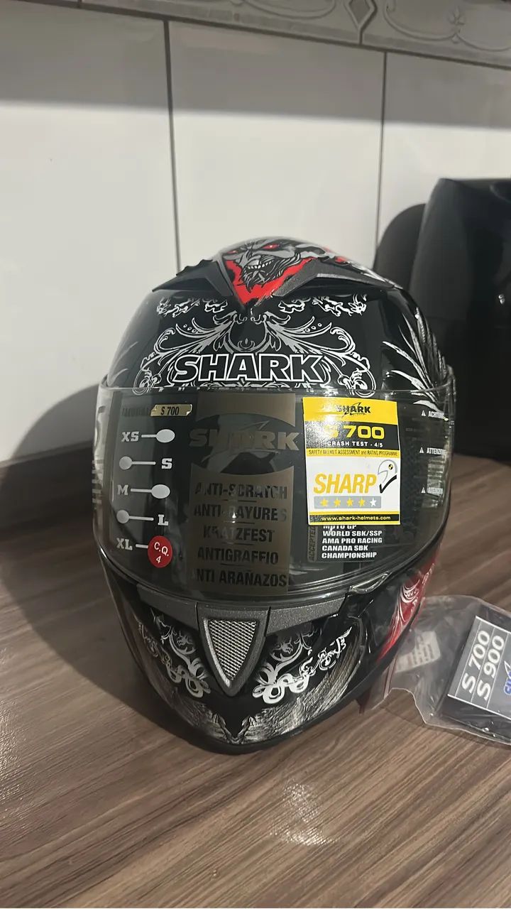 Capacete shark S700 - Foto 4