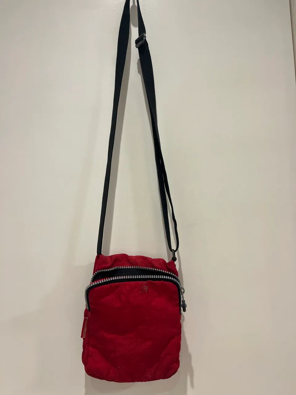 Bolsa da Kippling vermelha clutch usada - Foto 2