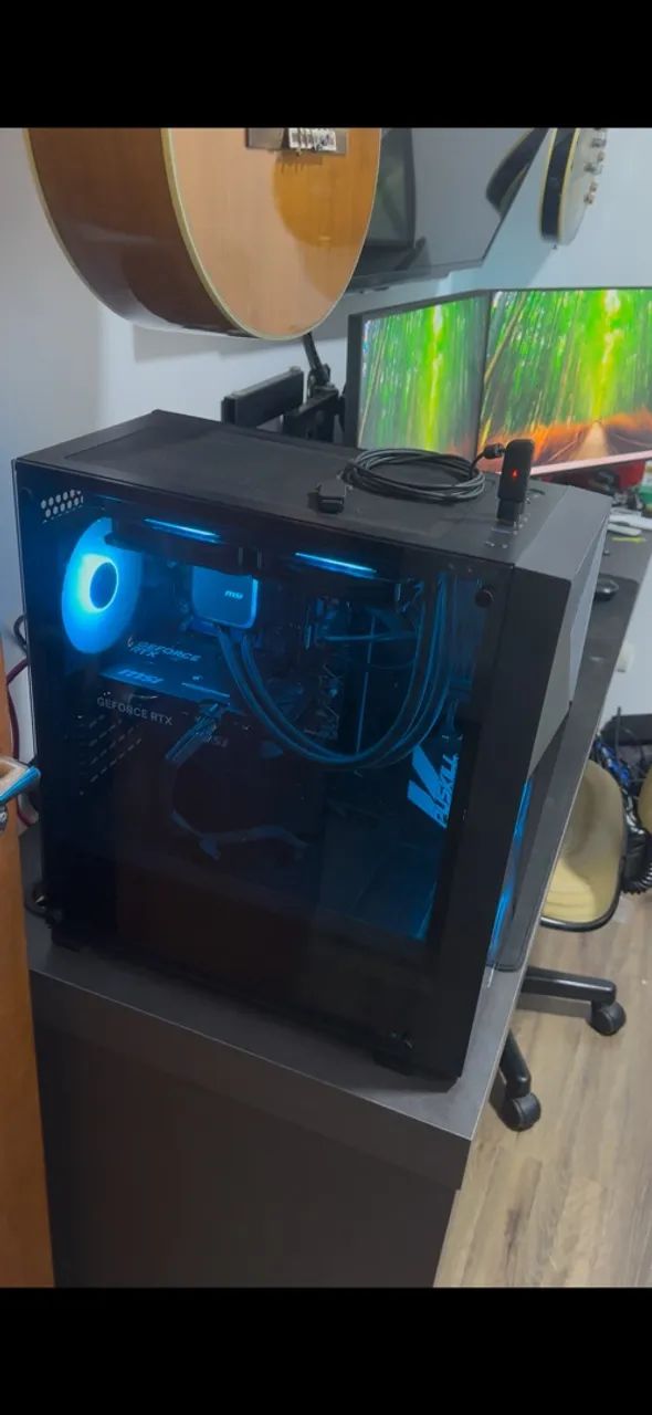 Vendo setup gamer completo ? i7, RTX 5060 e dois monitores de 27 - Foto 3