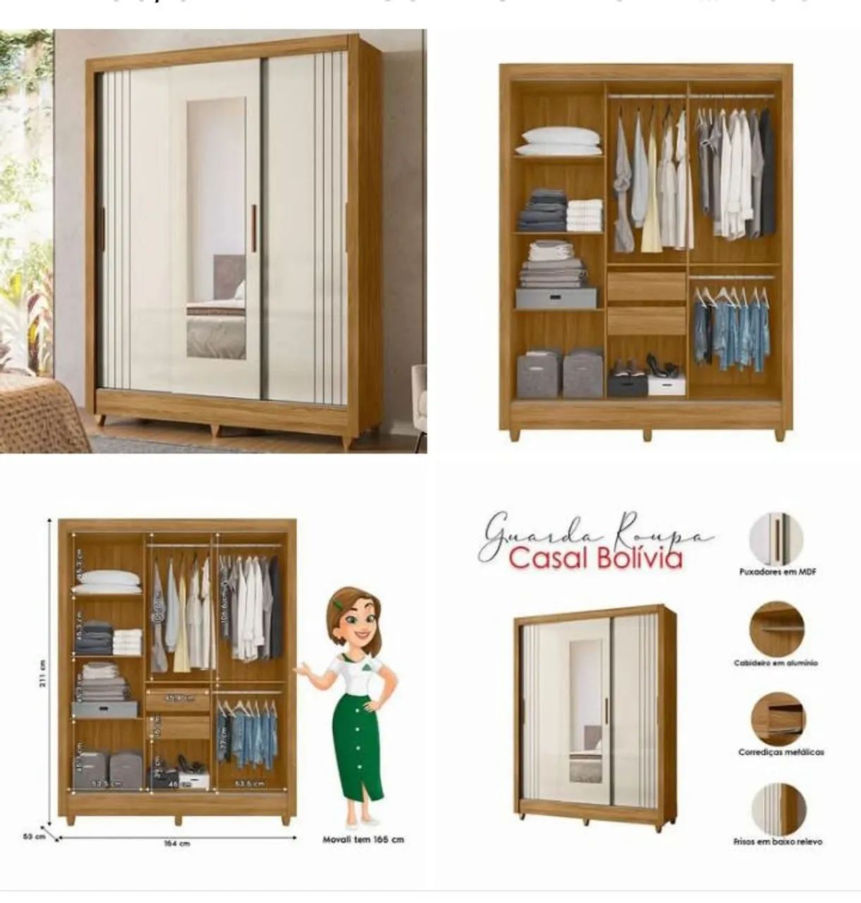 guarda roupa casal 