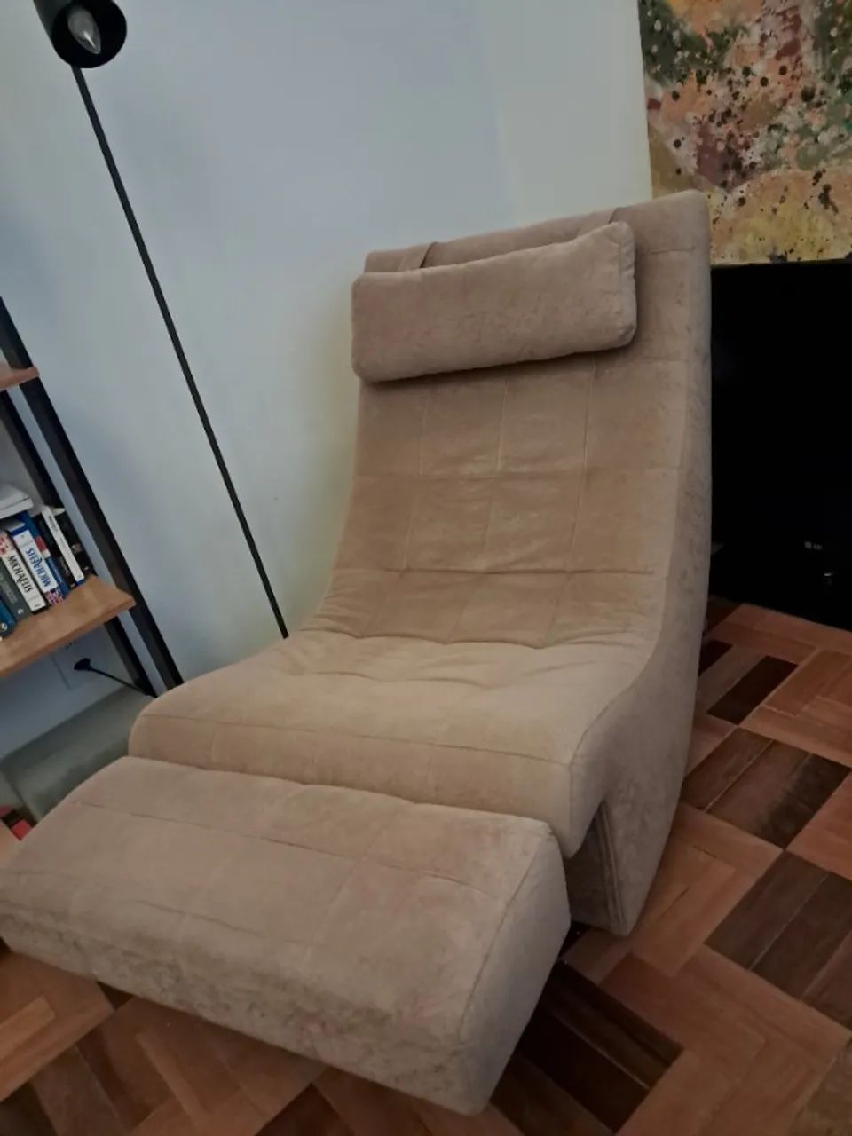 Poltrona retrátil estilo chaise e divã - Foto 3