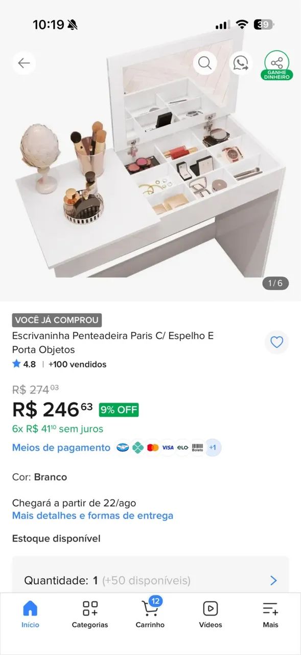 Penteadeira nunca usada  - Foto 3