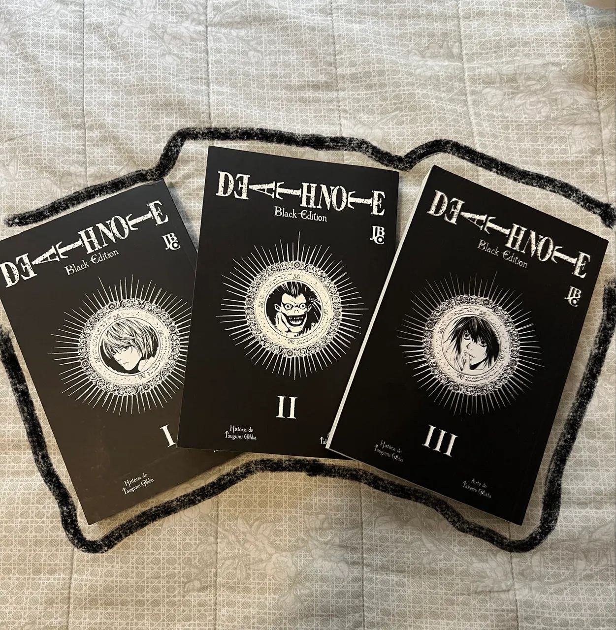 Coleção 1 ao 3 death note