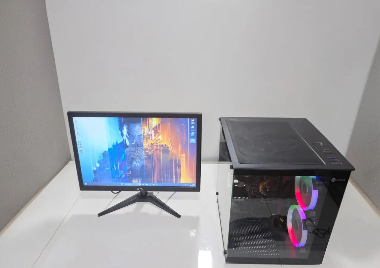 Pc completo teclado e mouse RGB  - Foto 2