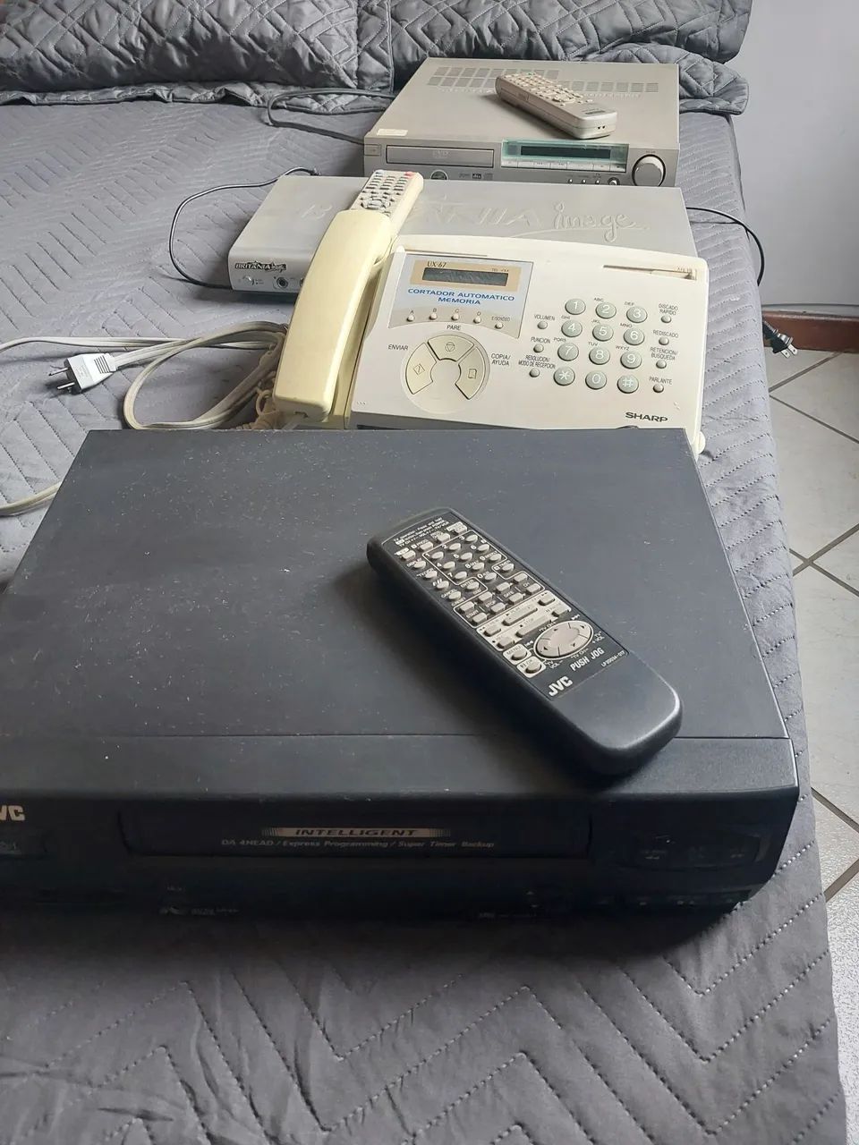 Vídeo cassete jvc ótimo estado