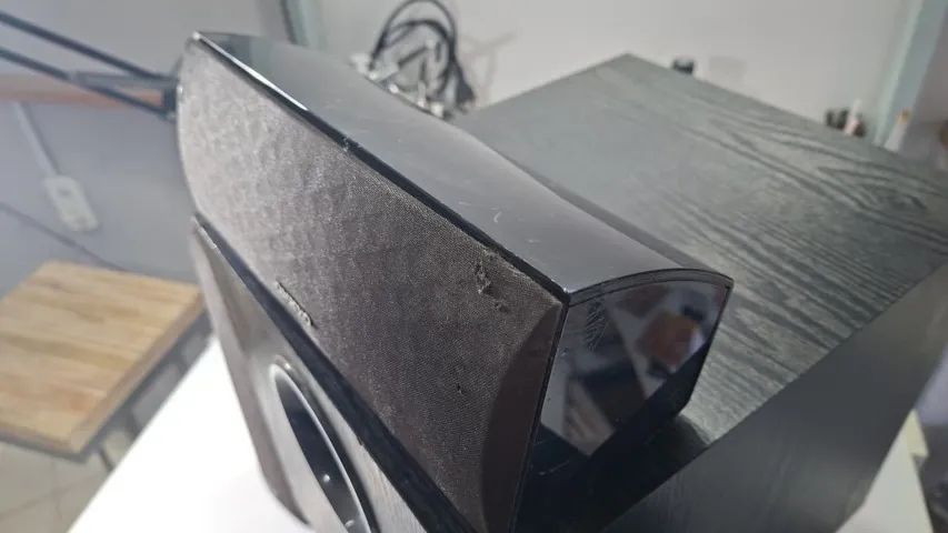 Caixas de som (3) e subwoofer Onkyo - Foto 4