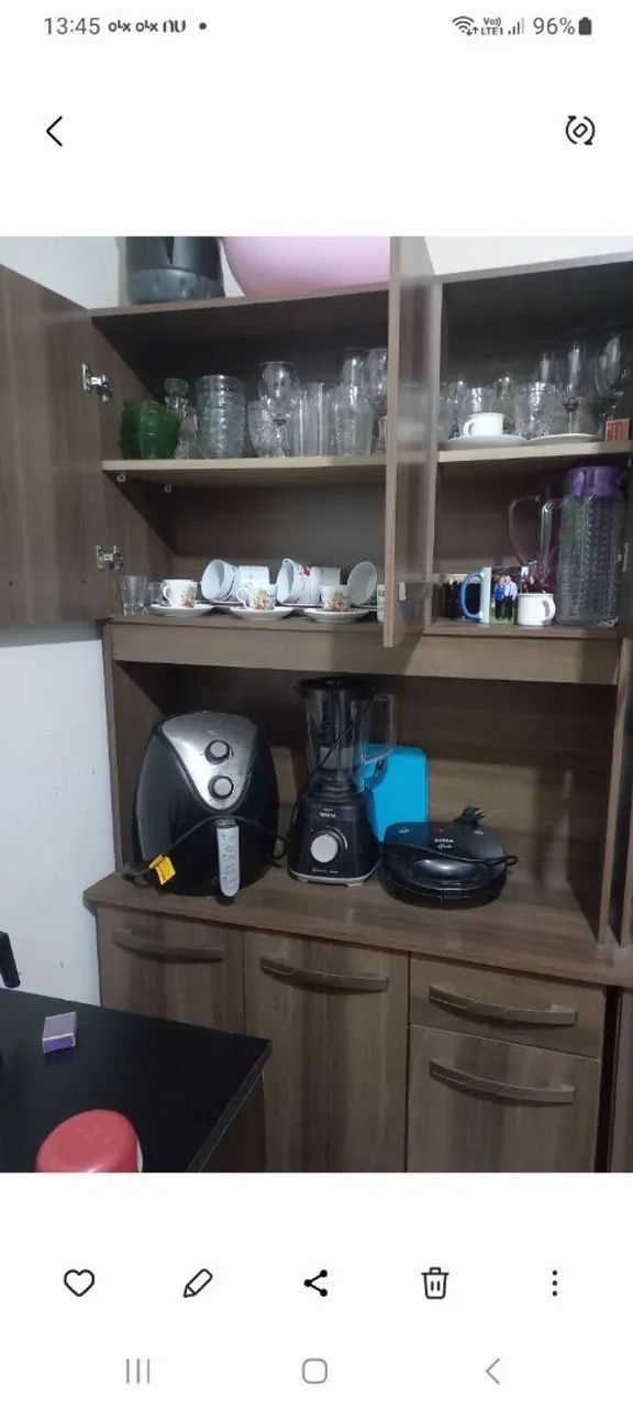 Armário de cozinha pouco tempo de uso 250,00.... *  - Foto 2