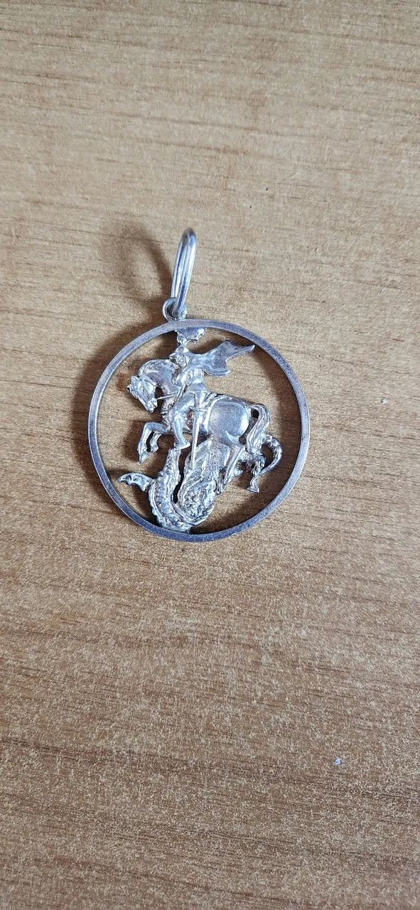 Medalha prata de São Jorge