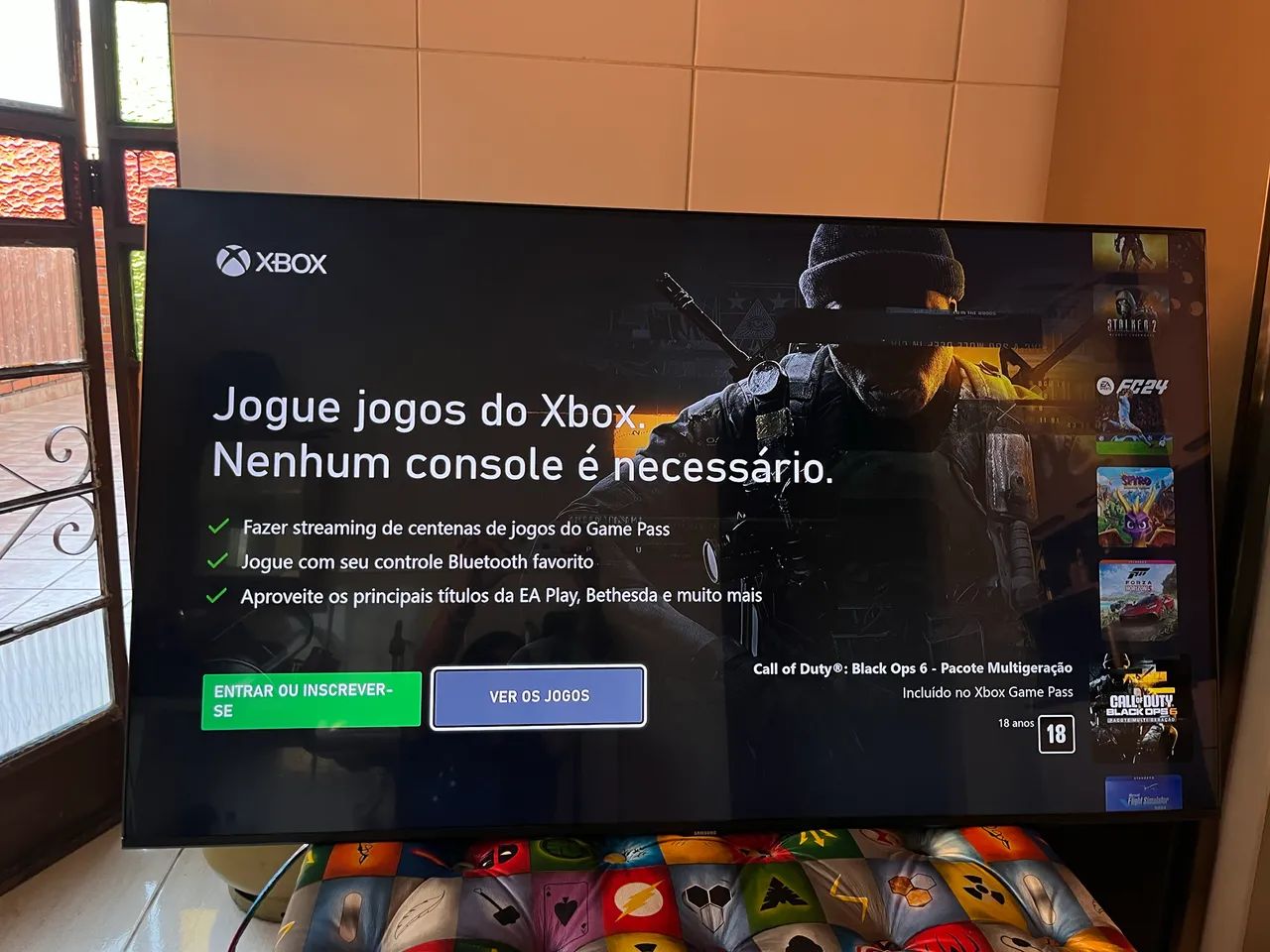 Smart tv Samsung ultra 4k com Alexa e Xbox embutido!