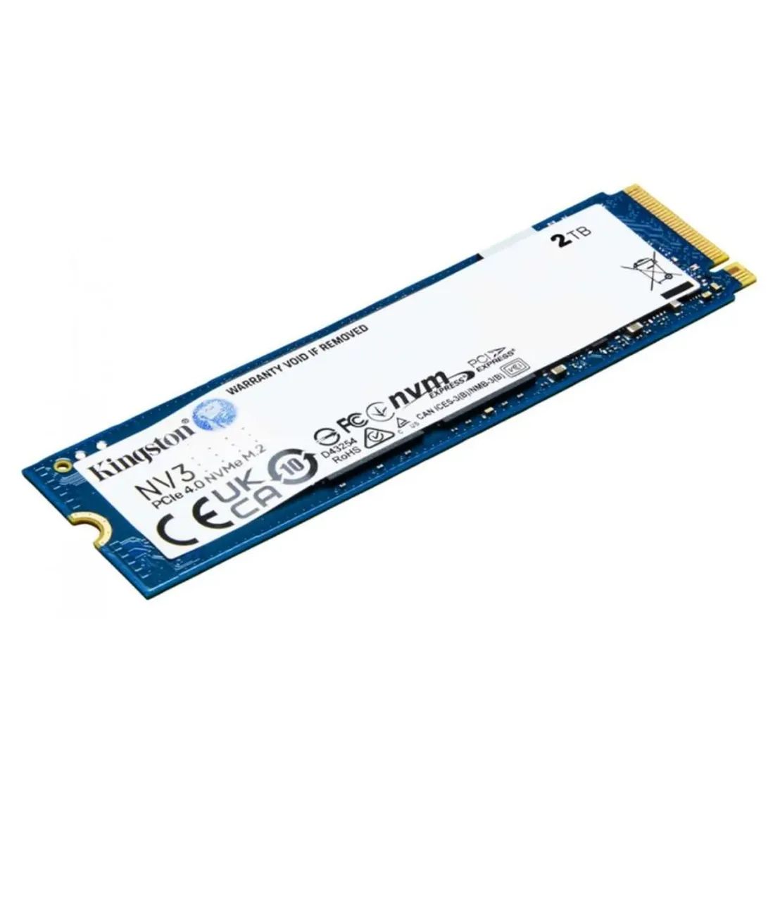 SSD 2TB Kingston M.2 Nvme PCie 4, Leitura 6000MB/s - Gravação 5000MB/s, Nv3 - Foto 2