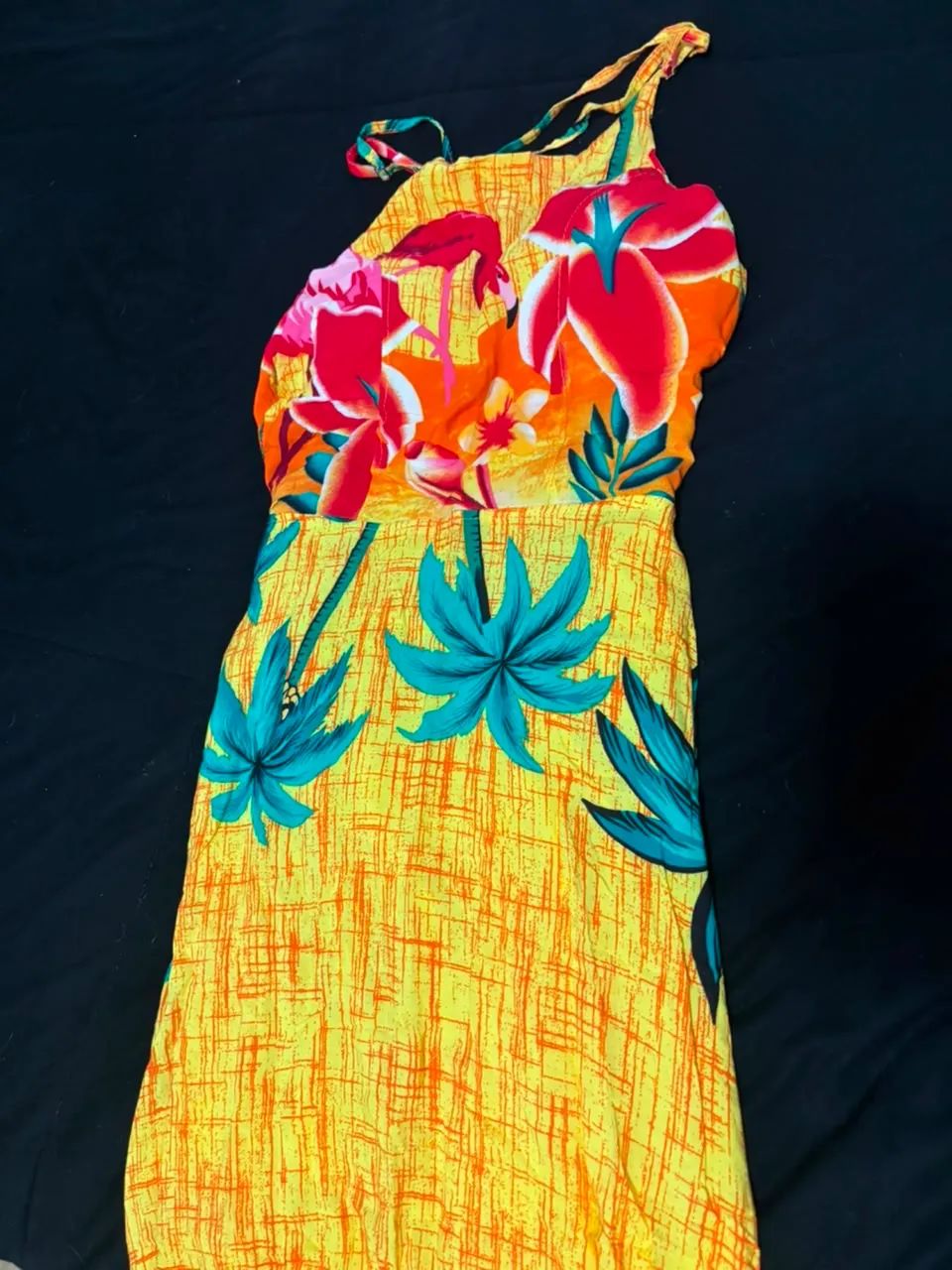 Vestido longo estampado - Foto 2