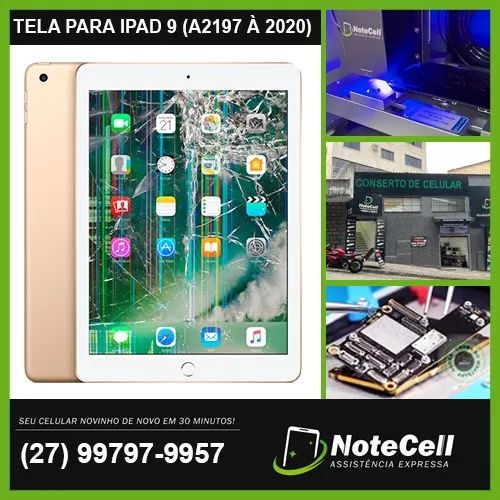 Tela/Display para iPad 9 (A2197 ~A2198 ~2020 ~A2270) - Instalação expressa!