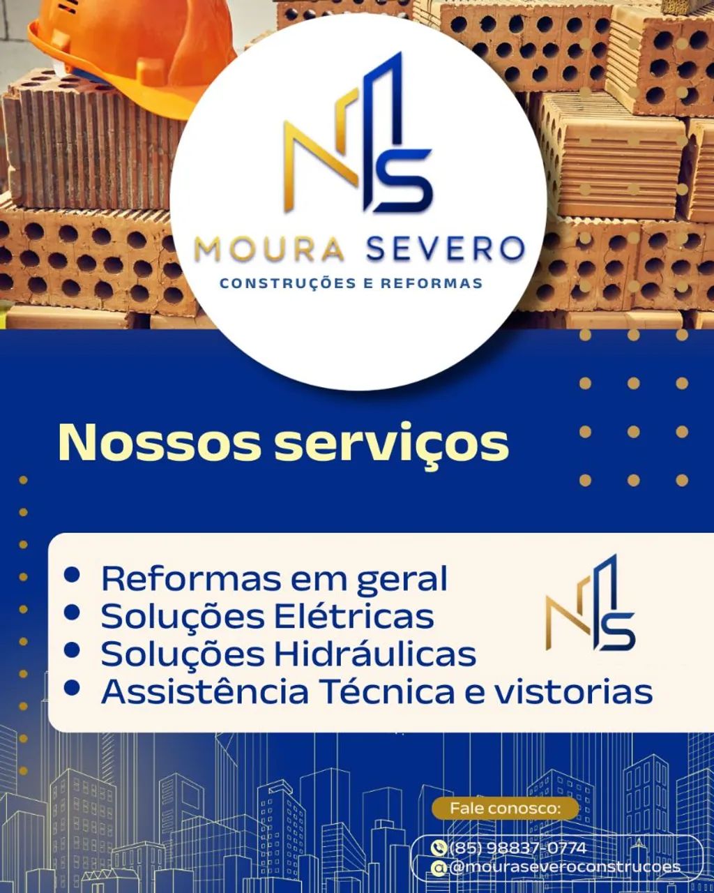 Reformas e Construção | Elétrica, Hidráulica e Manutenção