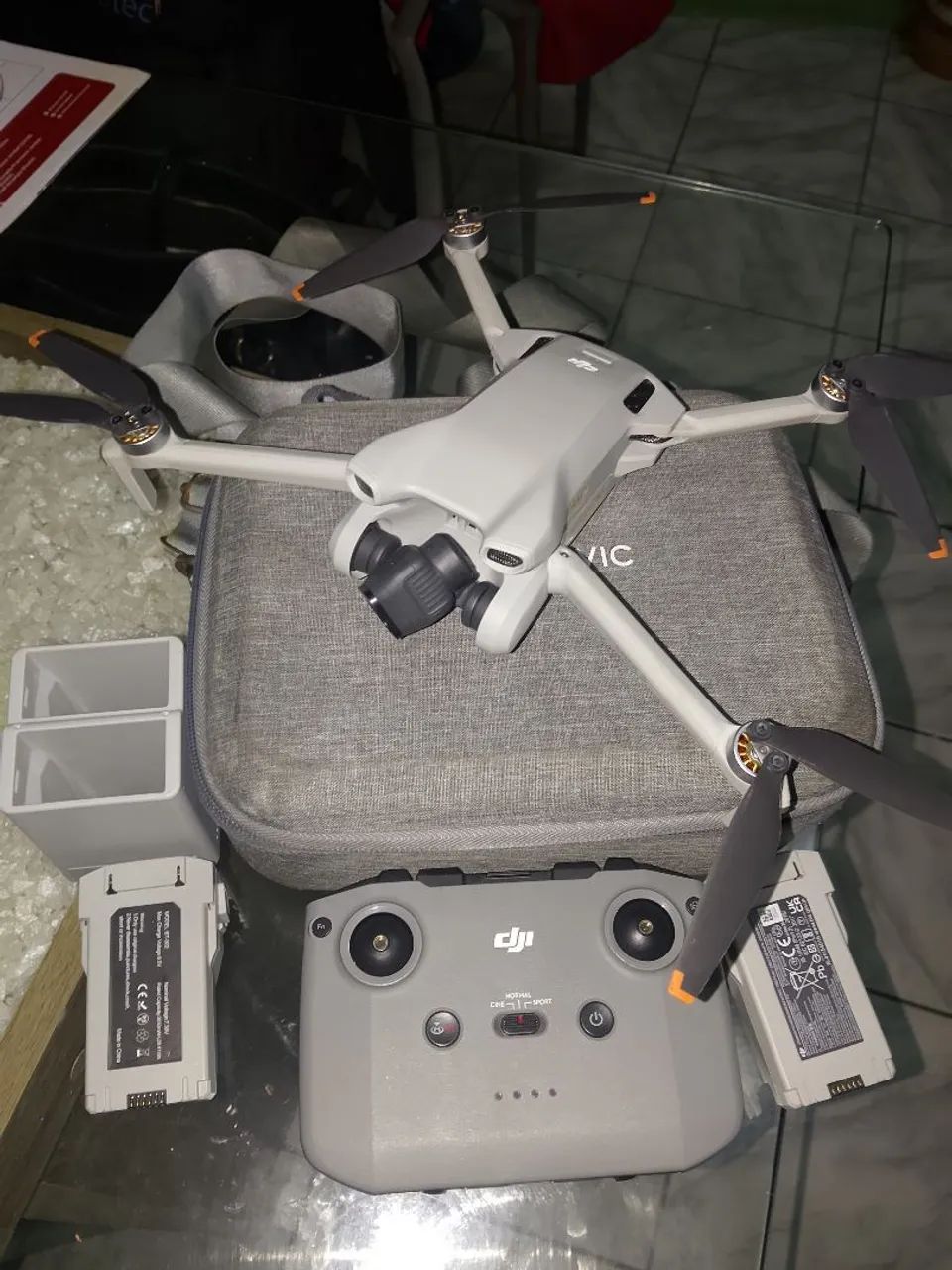 Drone DJI mini 3, aceito cartão de crédito 