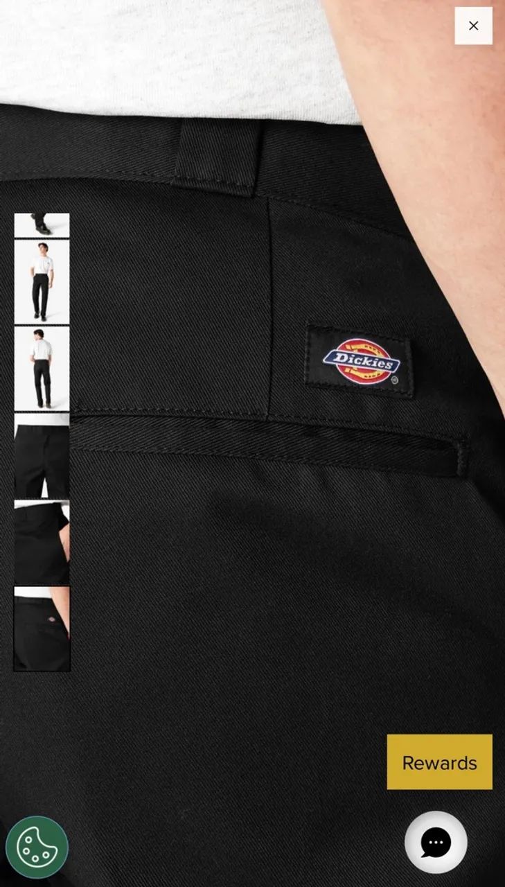 Calça Dickies 874 Work Pants - Preto - Foto 5