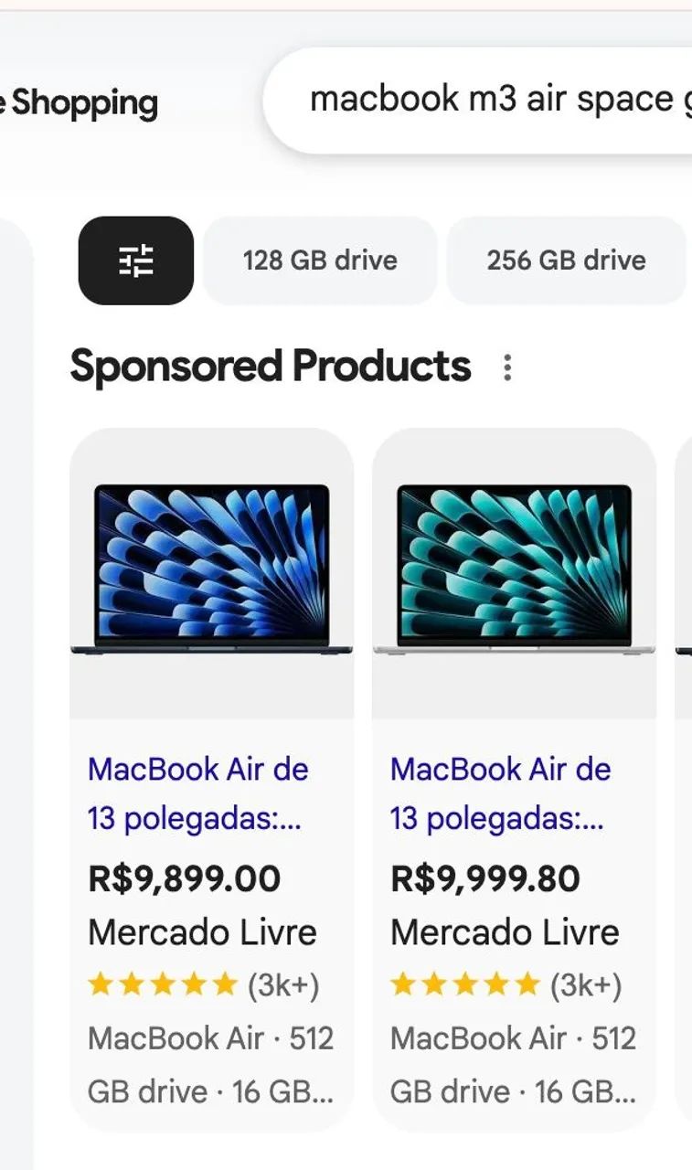 Mackbook Air 13 Polegadas MacBook Air M3 | 512 GB | Bateria 100% | Impecável - Notebooks - Jardim ...