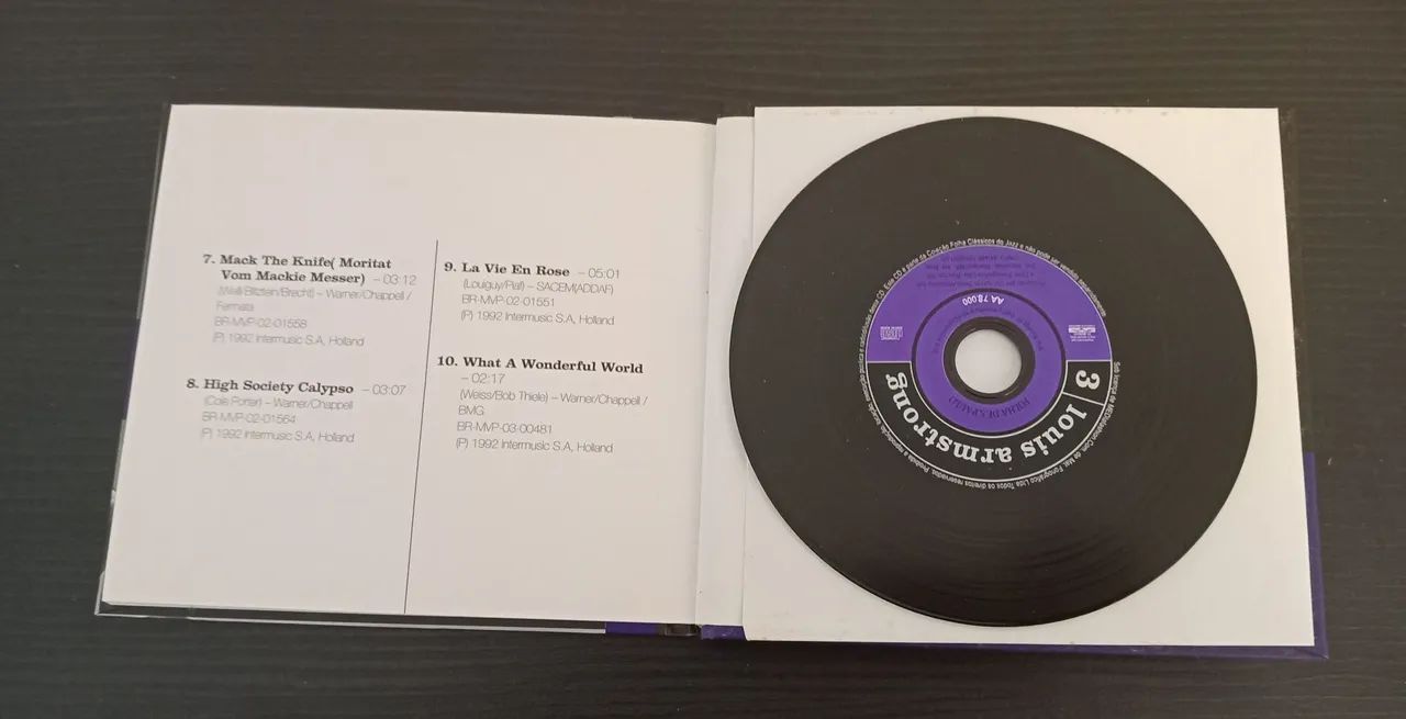 CD Louis Armstrong - Coleção Folha Clássicos do Jazz - Foto 3