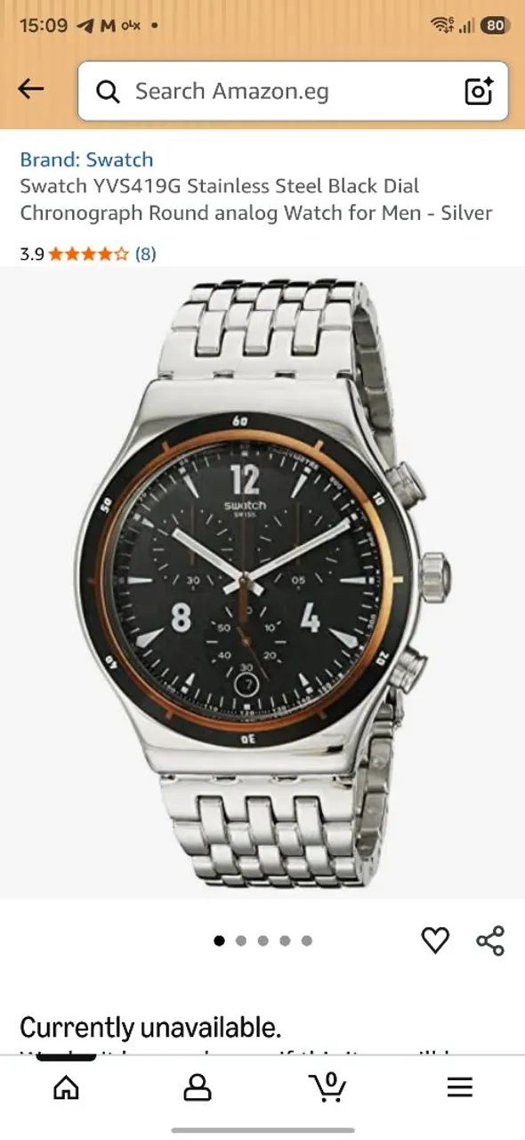 Relógio Swatch Irony Chrono Destination Madrid (YVS419G) - Foto 3