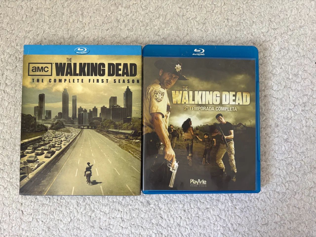 Blu Ray The Walking Dead Temporada 1 e 2