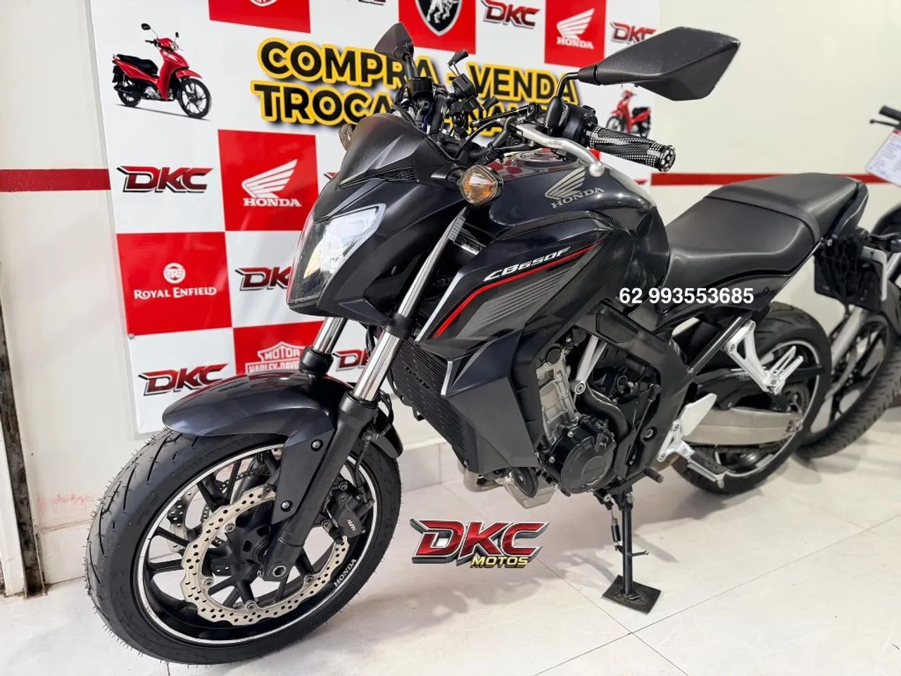 CB 650F financia troca cartao Anápolis  - Foto 3