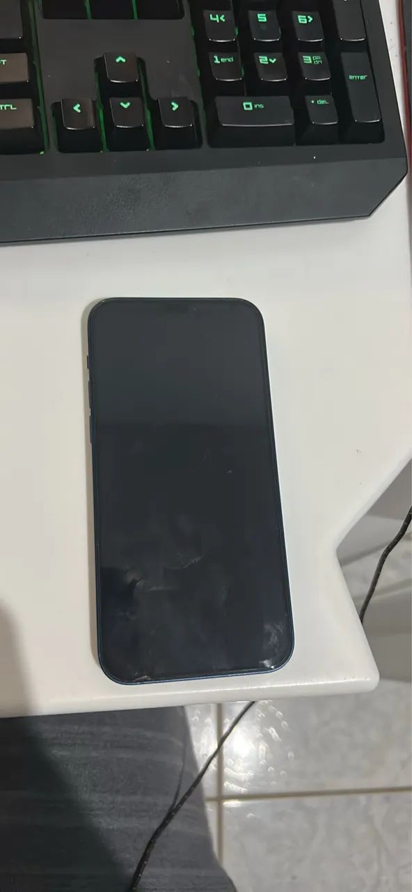 iPhone 12 azul 256GB 84% bateria  - Foto 4