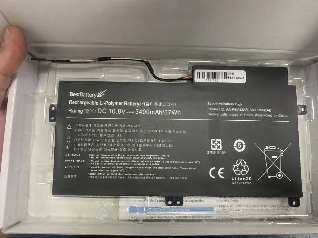 Bateria para notebook Samsung NP370
