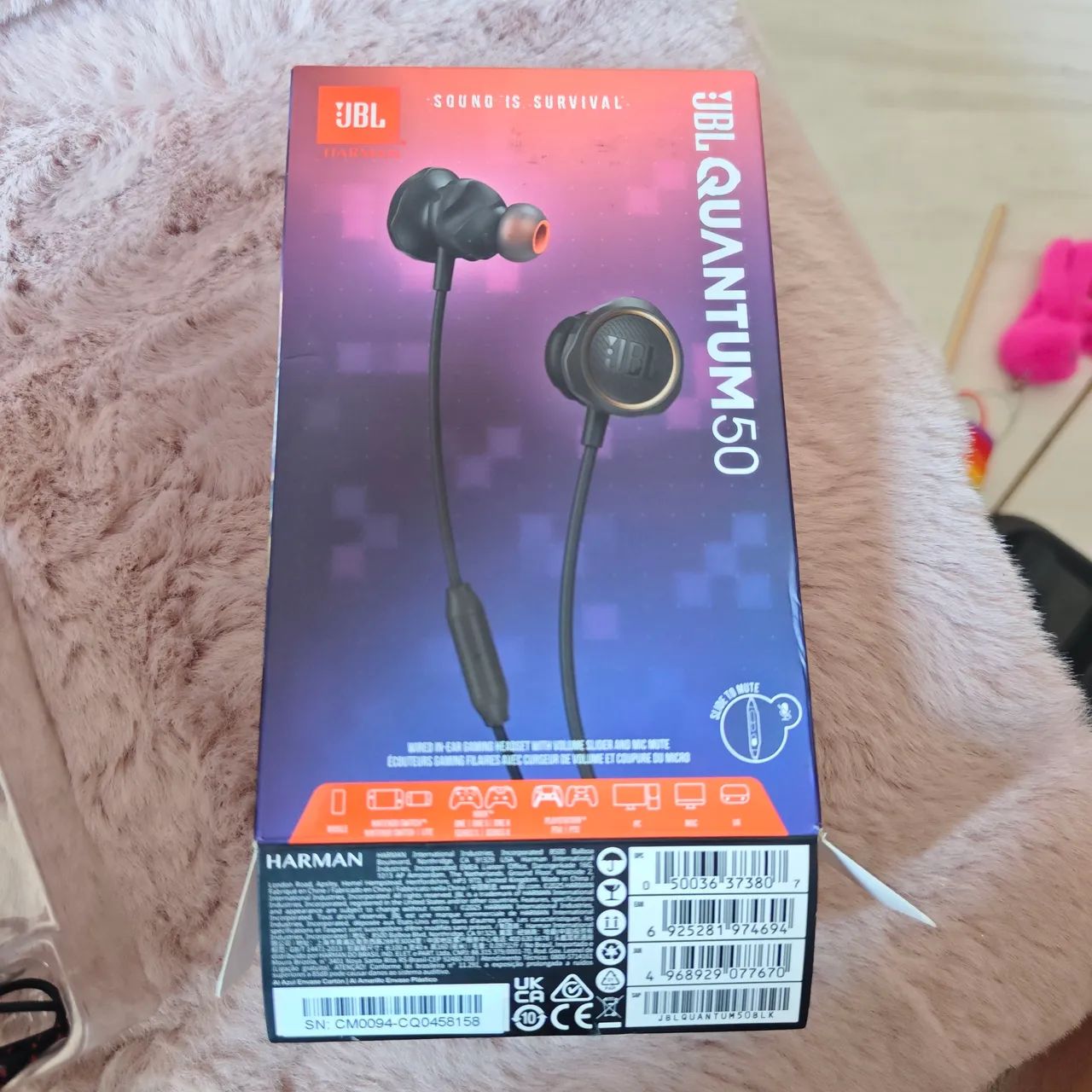FONE GAMER (JBL), POSSUI MICROFONE 