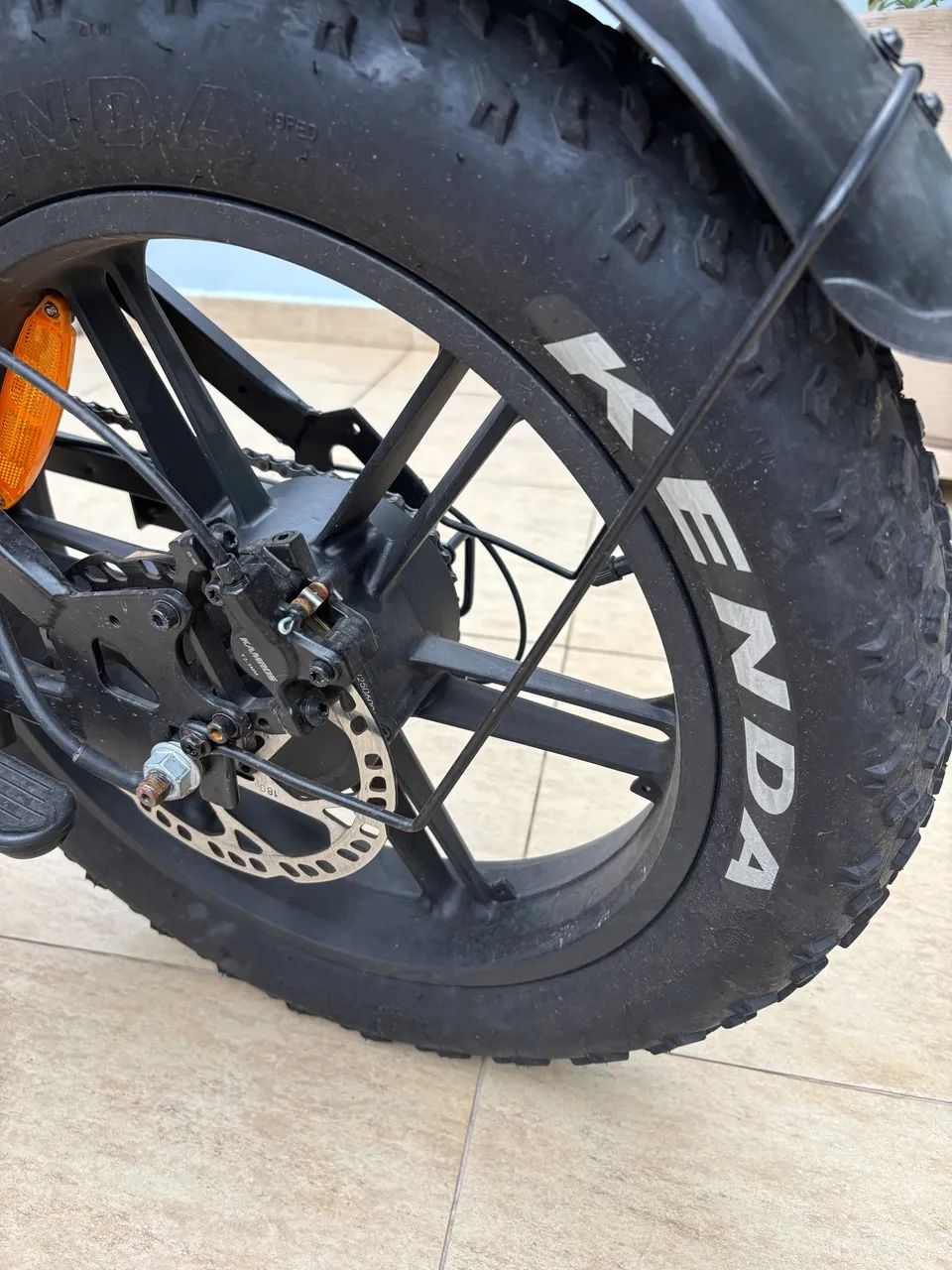 Bicicleta elétrica V8PRO 750w - Foto 4