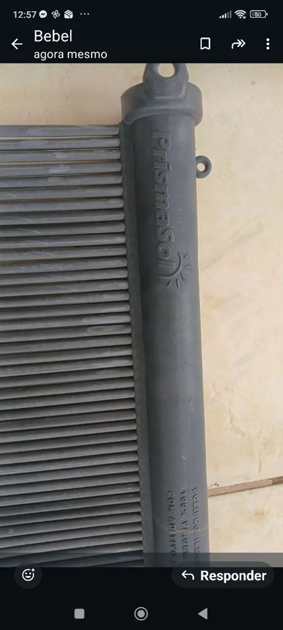 50 placas aquecimento pra piscina tamanho de cada placa 3x40 - Foto 3