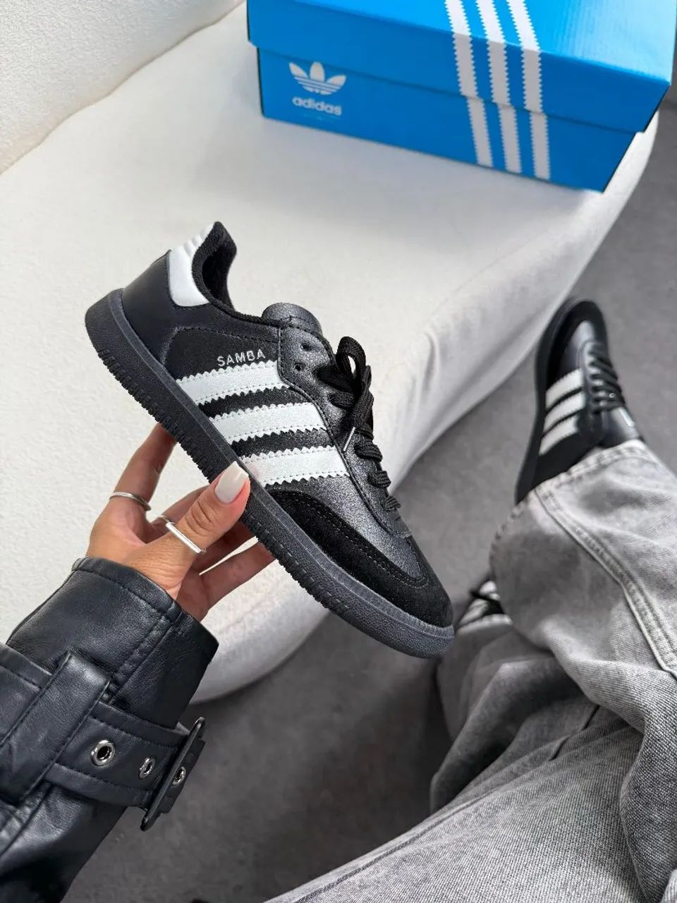 adidas gazelle silver green womens Tnis Adidas Samba "Black Wonder" Feminino Preto