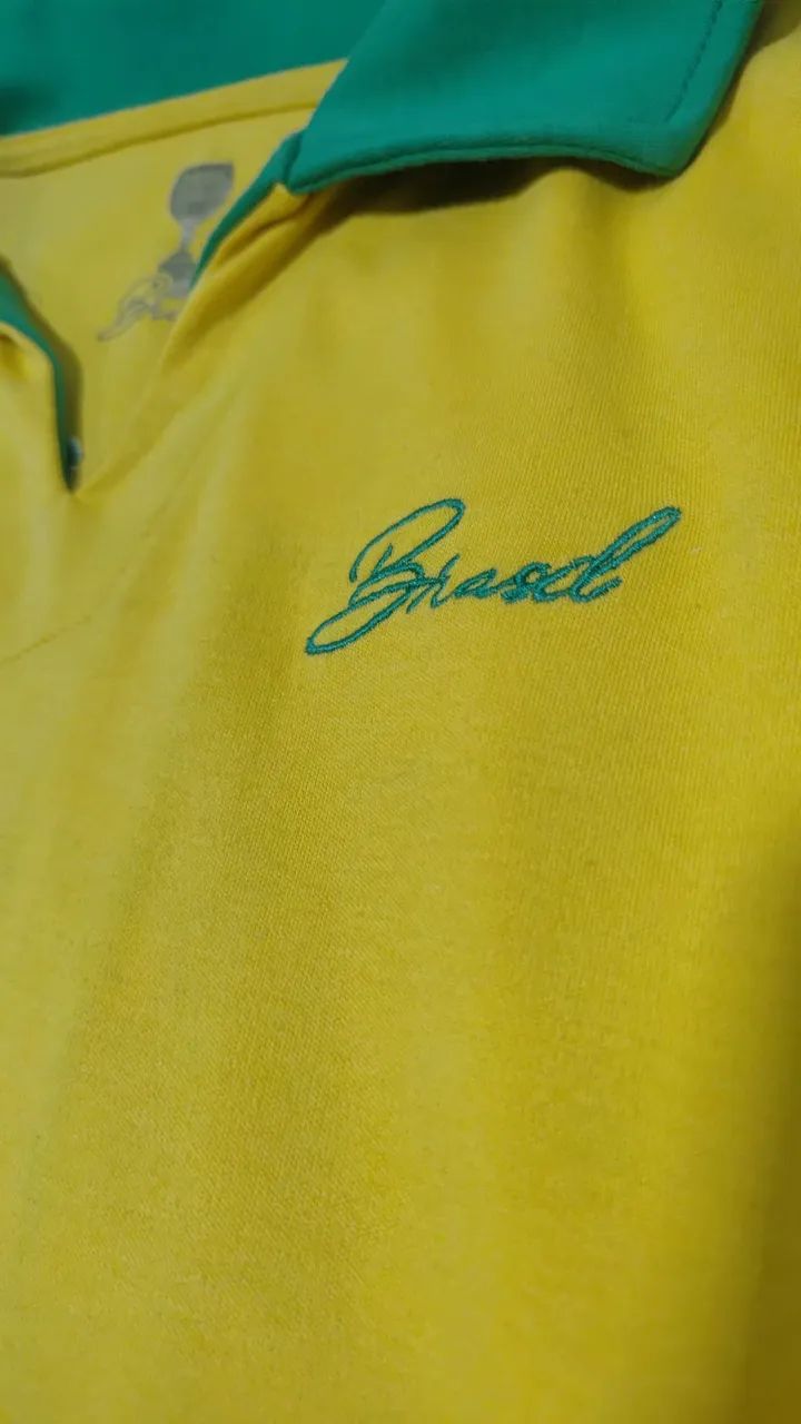 Camisa Polo brasil 1958 - Foto 3