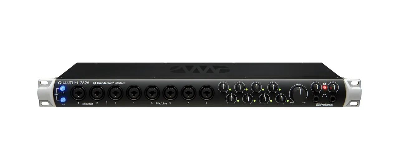 Interface de Áudio Presonus Quantum 2626 Thunderbolt 3/4
