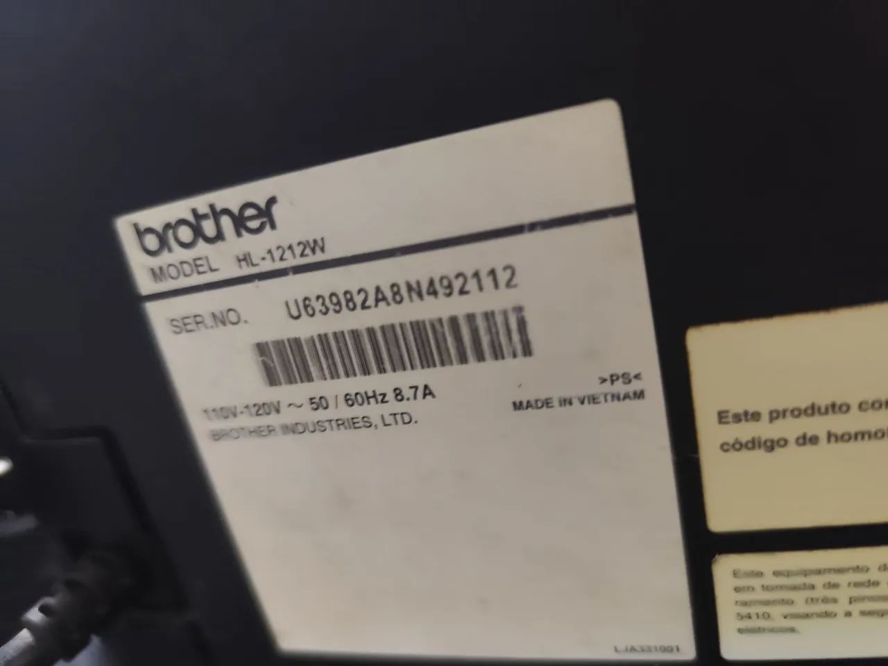 Impressora brother hl 1212nw - Foto 3