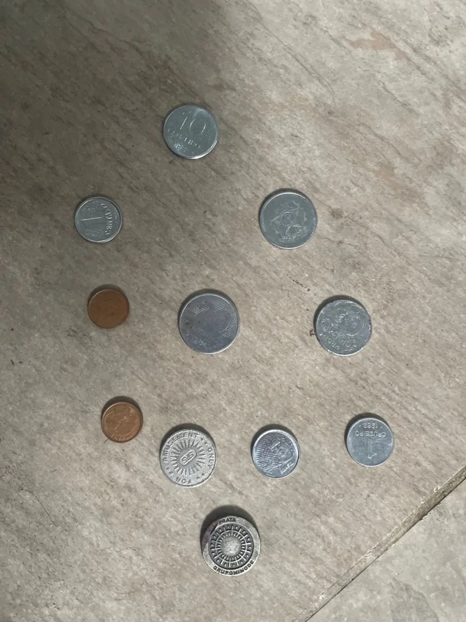 Moedas antigas 