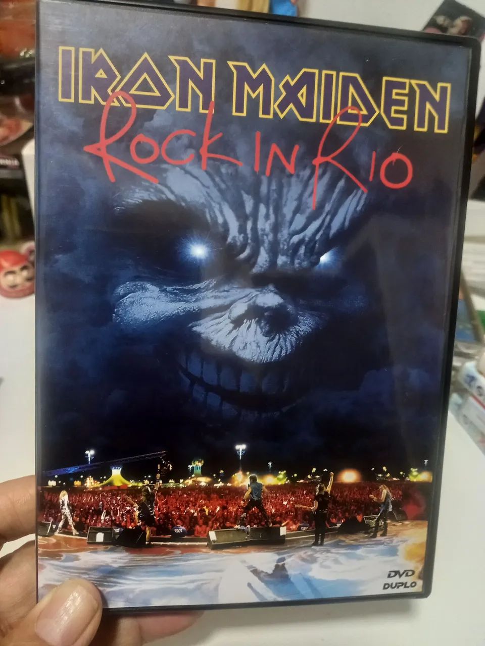 DVD IRON MAIDEN ROCK IN RIO - Foto 2