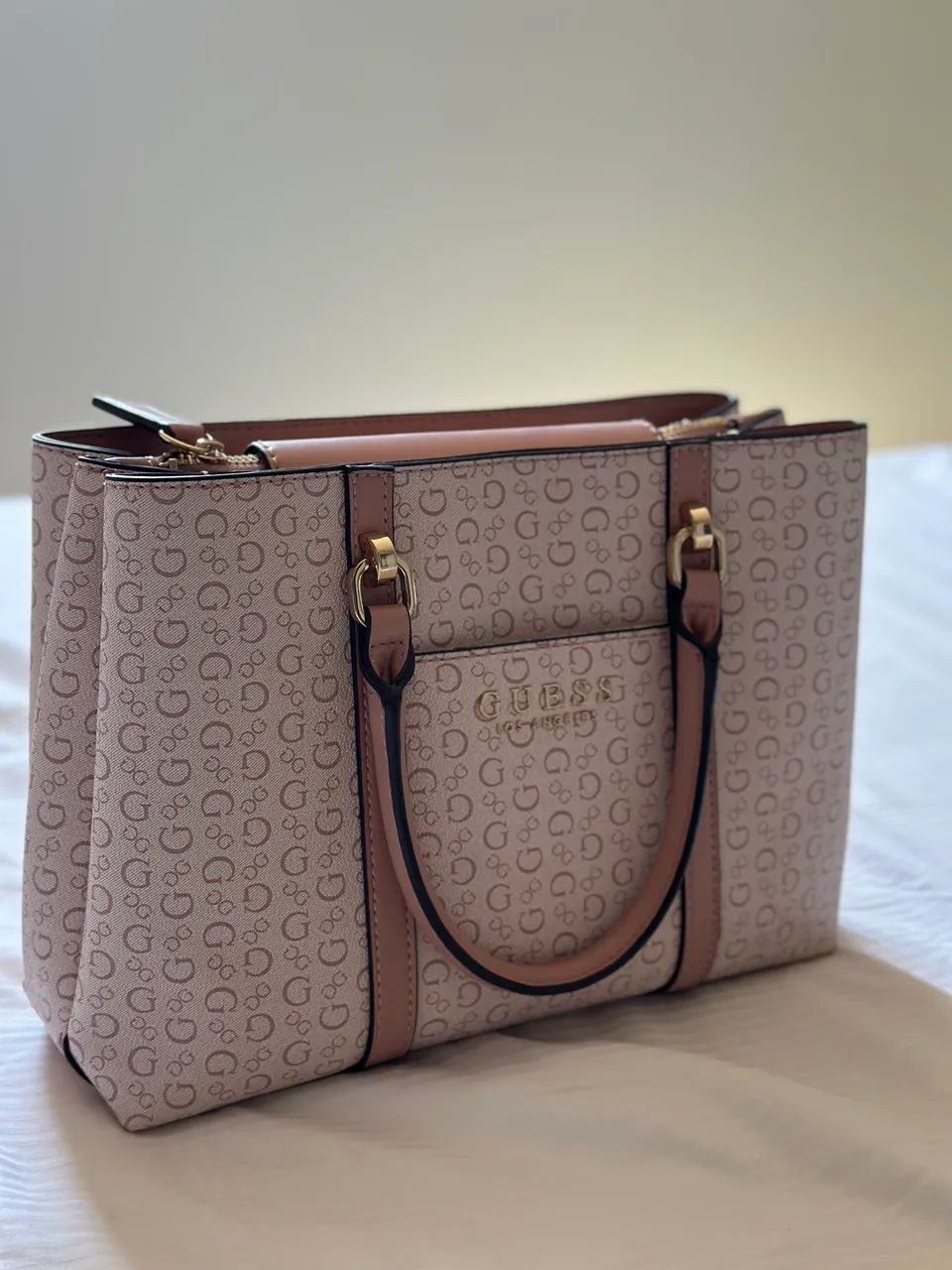 Bolsa Guess Morrigan Satchel (Original) - Foto 3