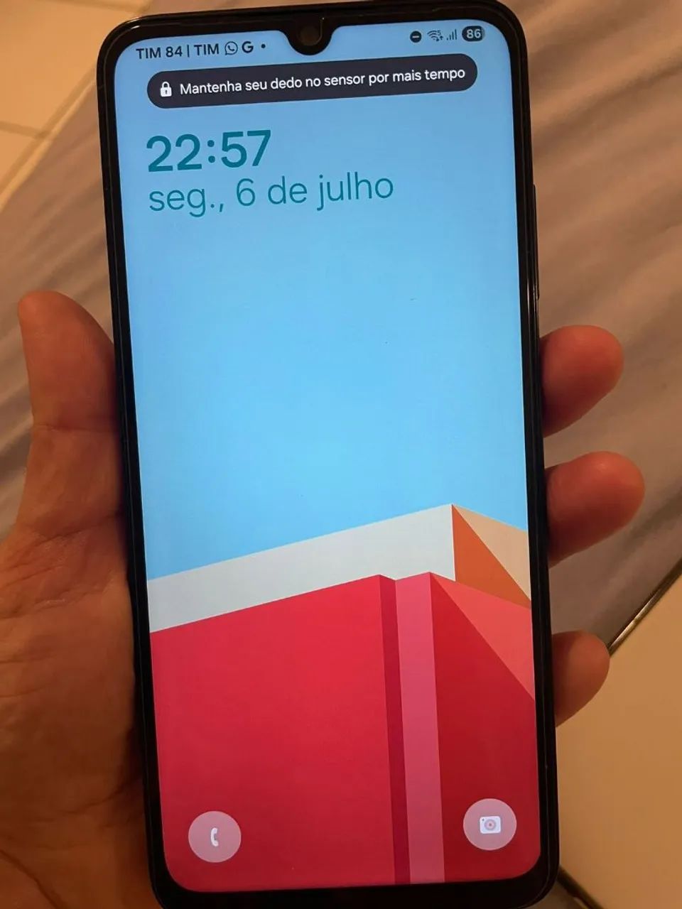 Celular pouco usado