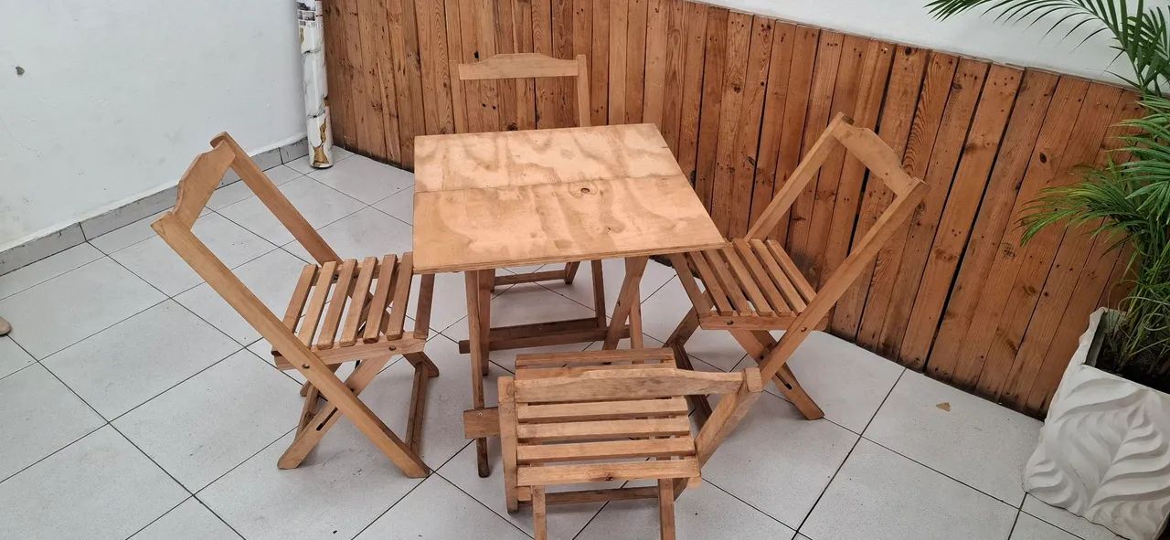 Mesa e cadeiras  - Foto 3