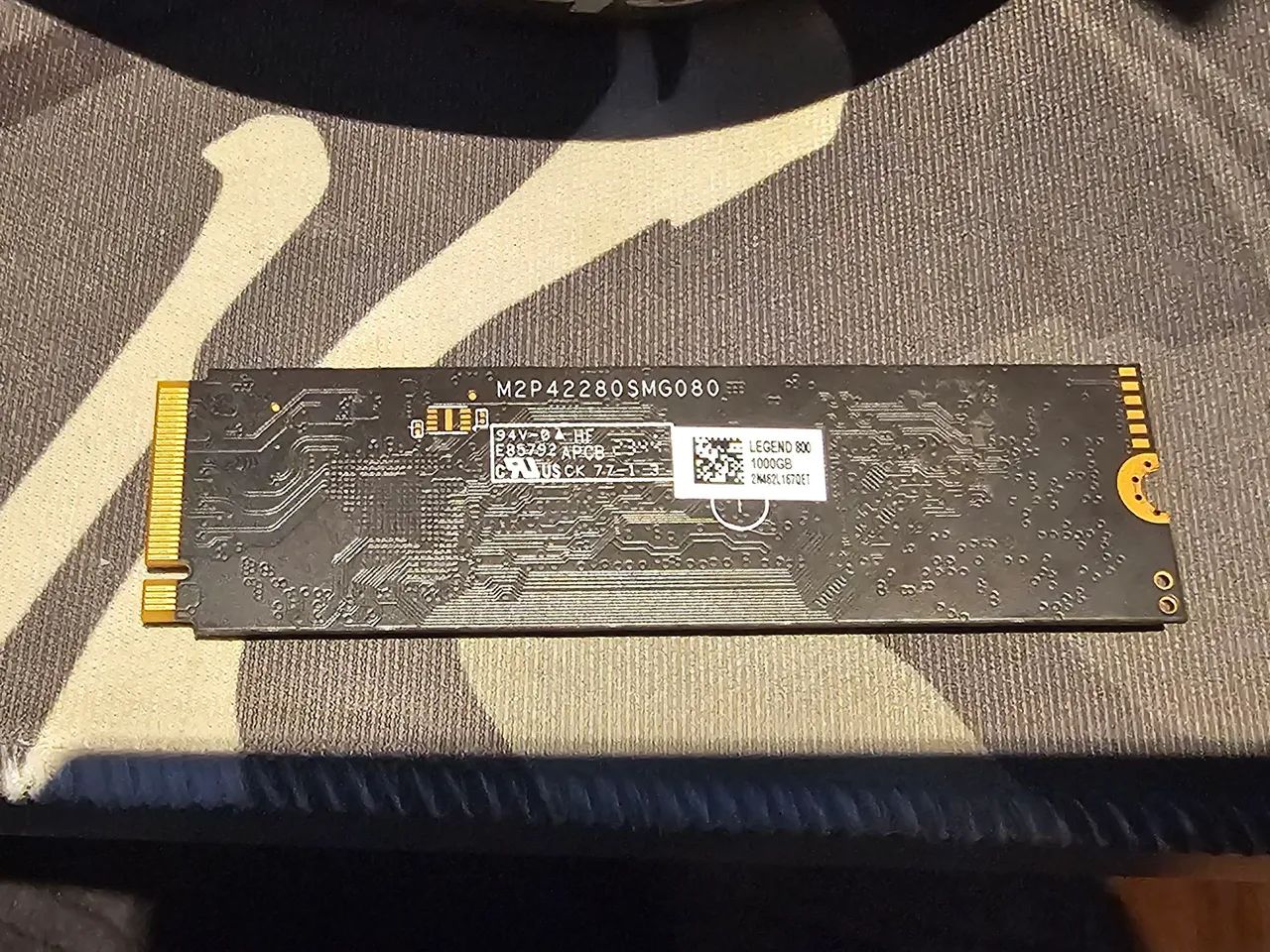 SSD NVME 1TB Adata Legend 800 (perfeito estado) - Foto 2