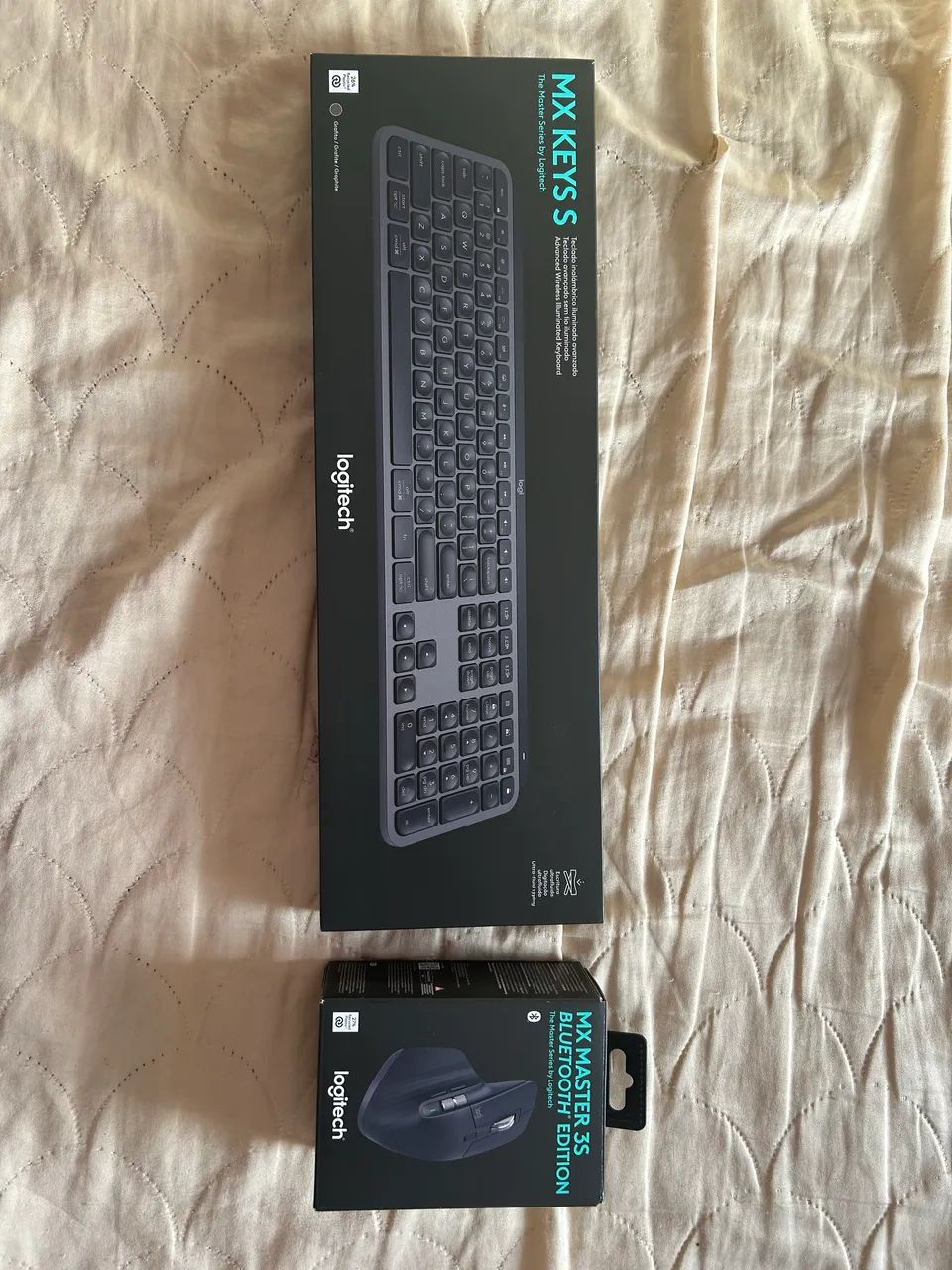 Mouse e teclado Logitech Mx Key S
