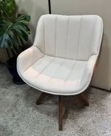 Poltrona Giratória em Linho - (Oferta)!!